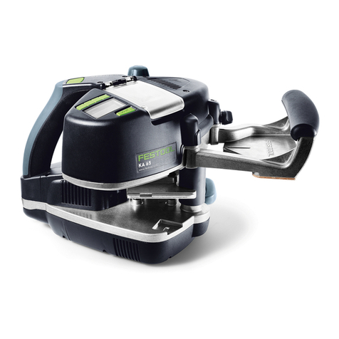 Festool KA 65 User manual