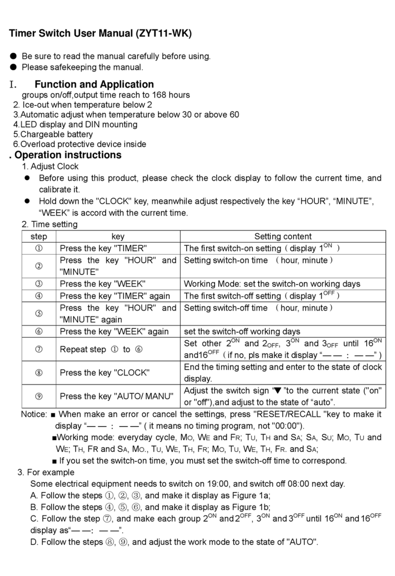 Zhuoyi ZYT11-WK user manual Zhuoyi ZYT11-WK user manual
