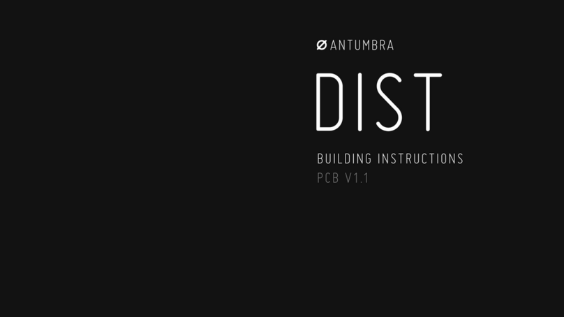 ANTUMBRA DIST Instruction Manual