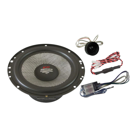 Audiosystem X EM EVO Series User manual