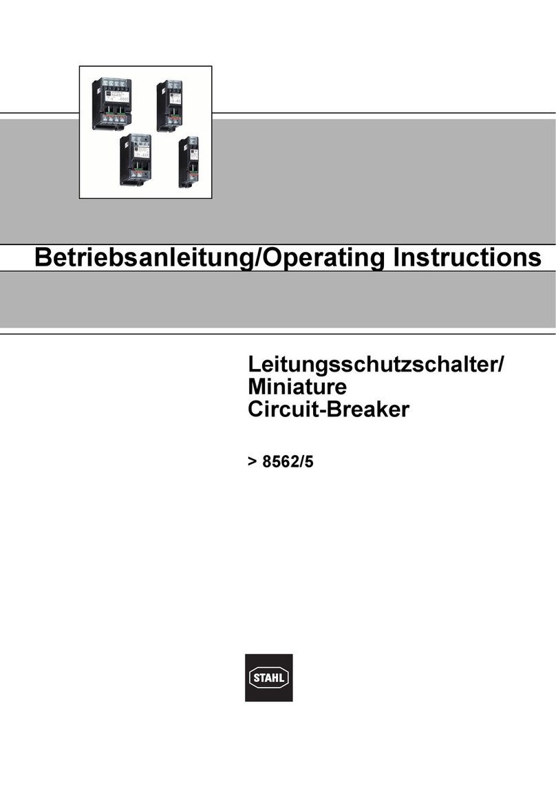 Stahl 8562/5 User manual