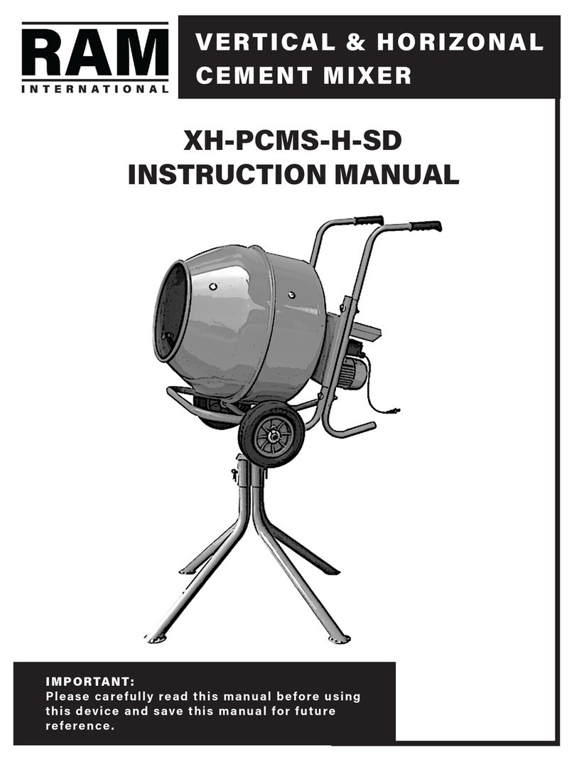 RAM XH-PCMS-H-SD instruction manual