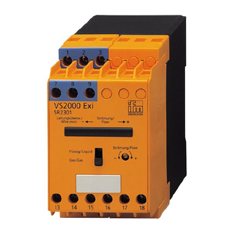IFM Efector 300 VS2000 Exi operating instructions
