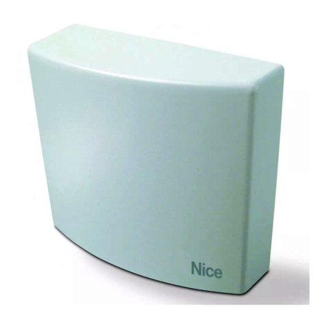 Nice NiceOne OX4 Product manual