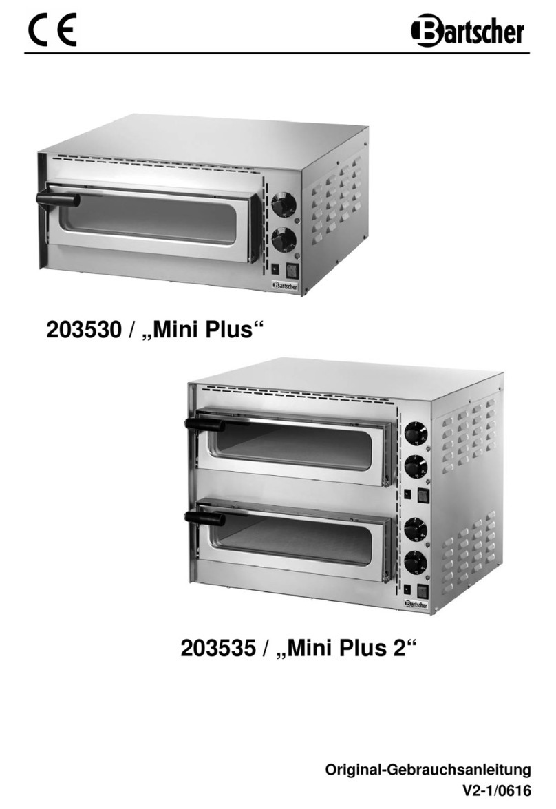 Bartscher Mini Plus User manual