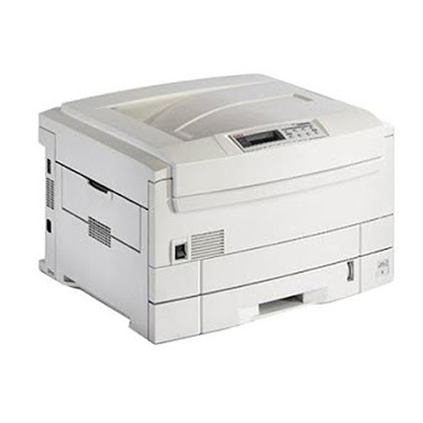 OKIDATA C 9000 Installation and maintenance instructions