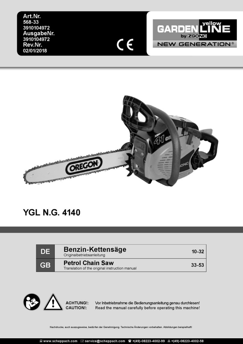 Zgonc Yellow Garden Line New Generation 56833 Translation of the original instruction manual