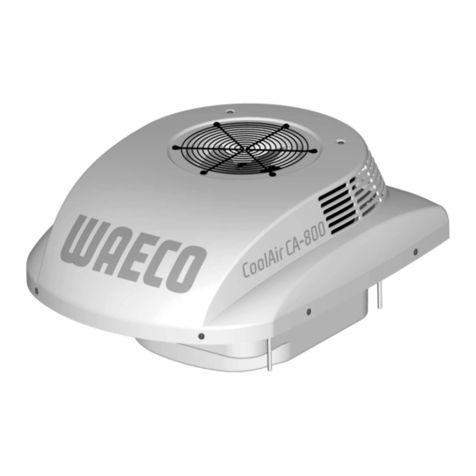 Waeco CoolAir CA-800-Mercedes-2 User manual