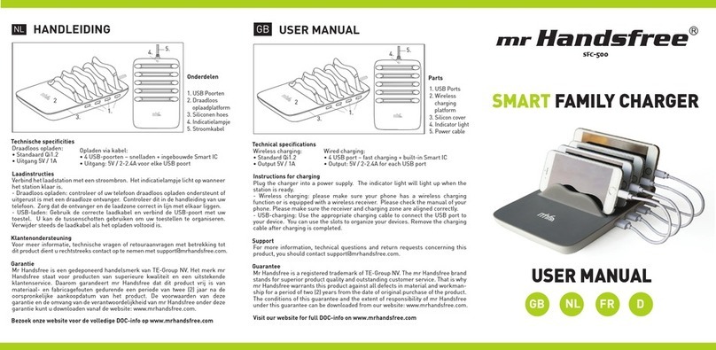 MRHANDSFREE SFC-500 user manual