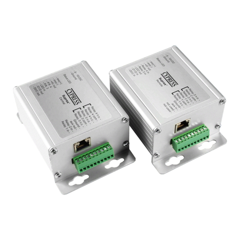 Cypress Suprex SPX-7200 product manual