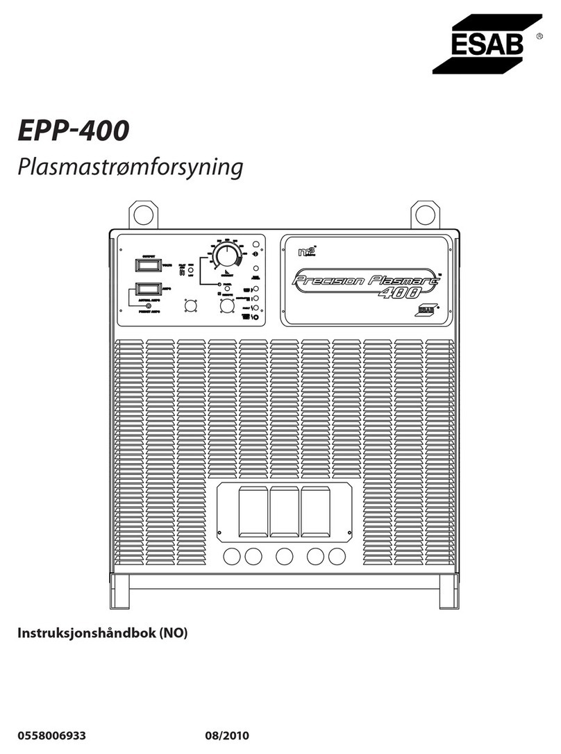 ESAB EPP-400 manual