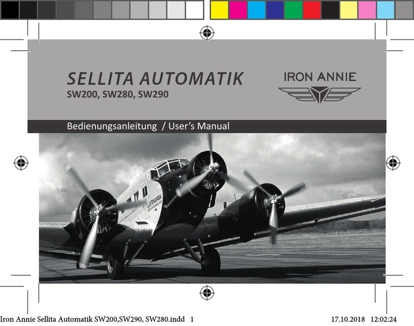 Iron Annie SELLITA AUTOMATIK SW200 user manual