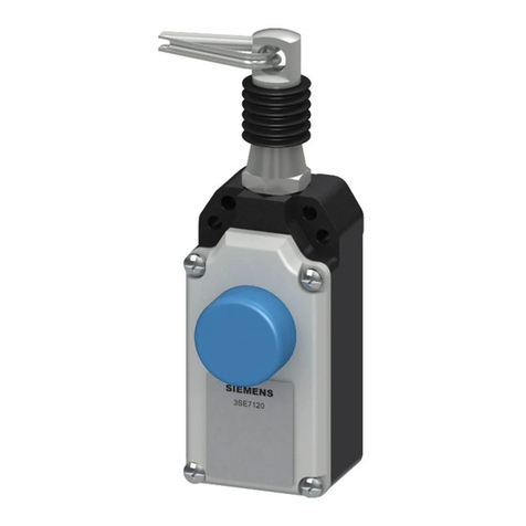Siemens SIRIUS 3SE7120 Series User manual