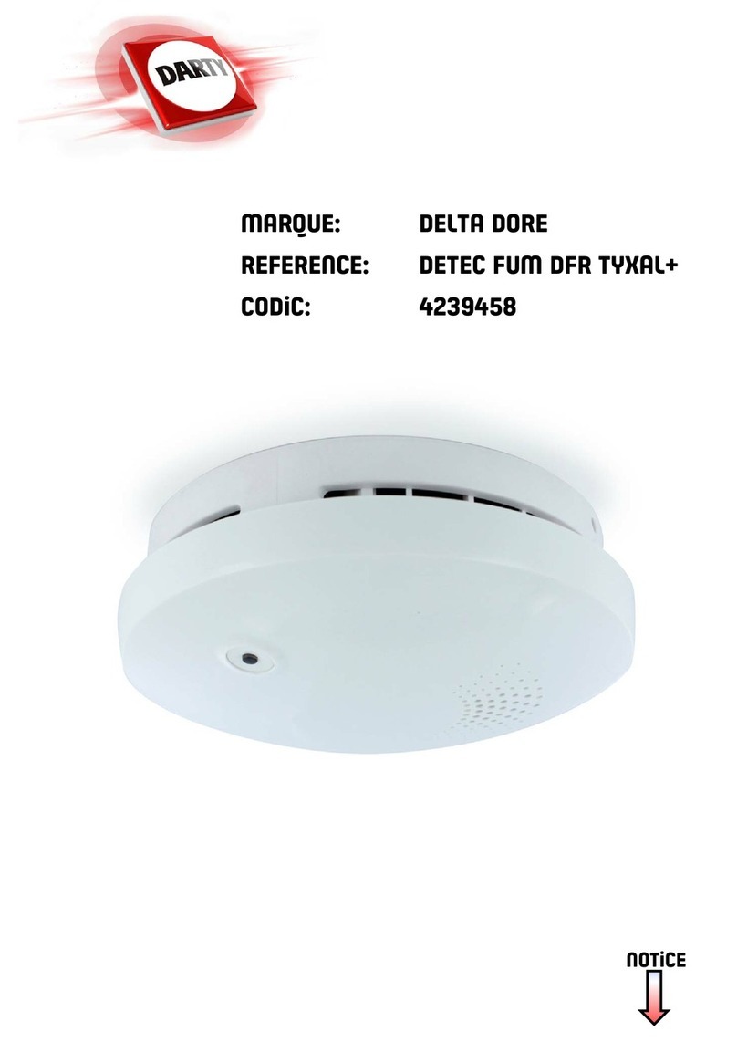 DARTY DELTA DORE User manual
