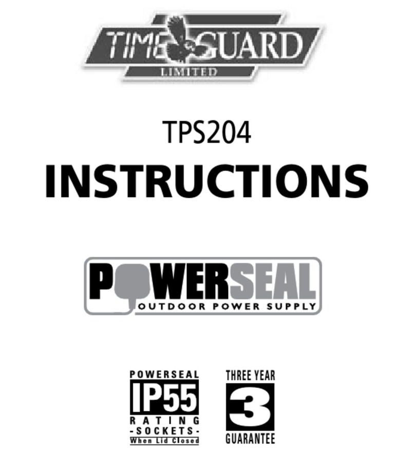 Timeguard Powerseal TPS204 User manual