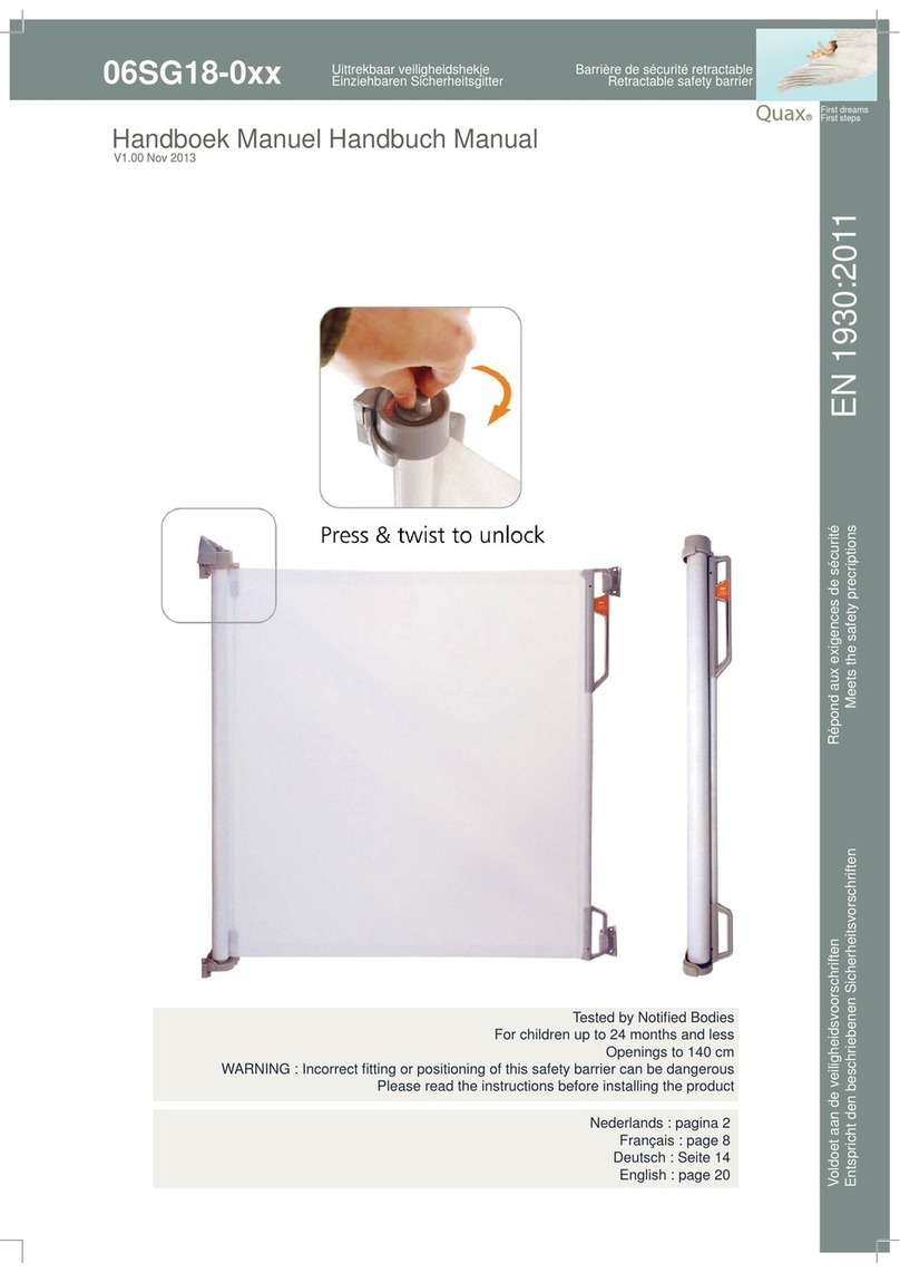 QU-AX 06SG18-0 Series Handling manual