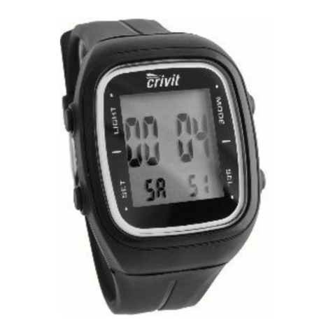 Crivit 277654 Usage and safety instructions