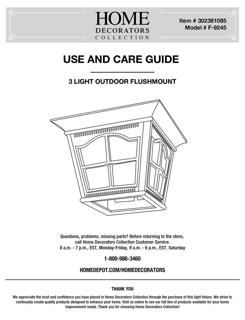 Home Decorators Collection F-9245 Use and care guide Home Decorators Collection F-9245 Use and care guide