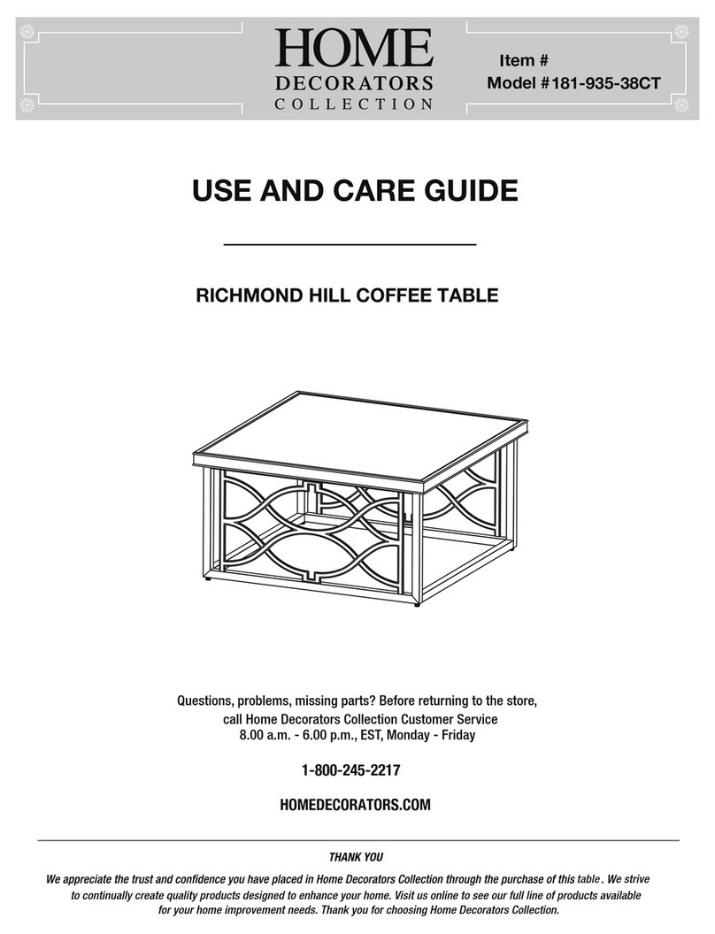 Home Decorators Collection 181-935-38CT User manual