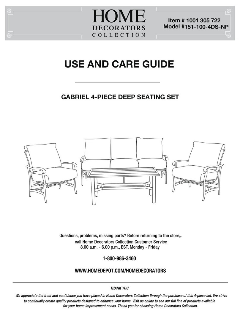 Home Decorators 151-100-4DS-NP User manual Home Decorators 151-100-4DS-NP User manual