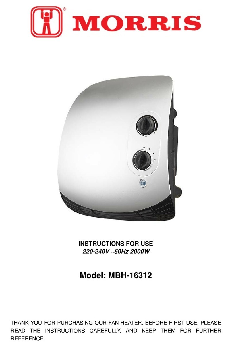 Morris MBH-16312 User manual