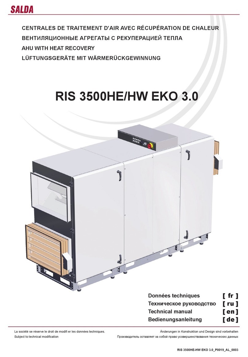 Salda RIS 3500HE/HW EKO 3.0 User manual