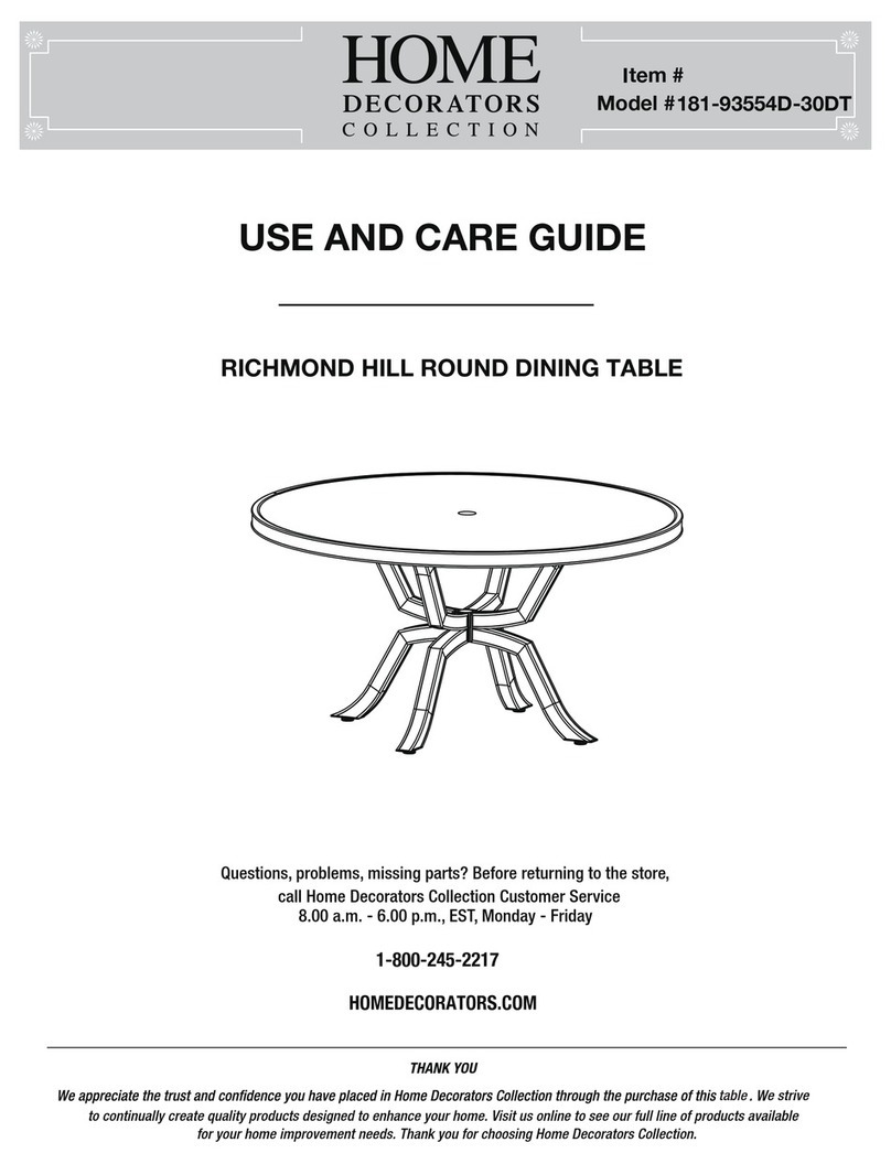 Home Decorators 81-93554D-30DT Use and care guide