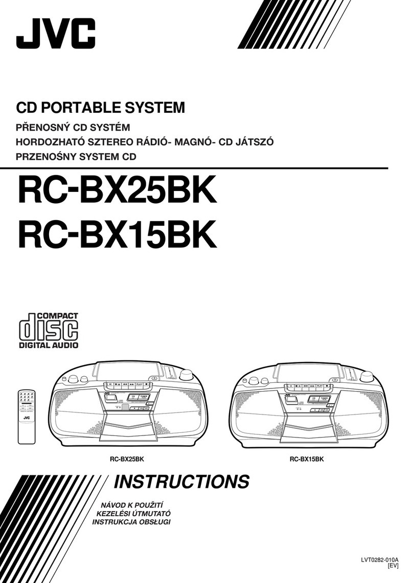 JVC RC-BX25BK User manual