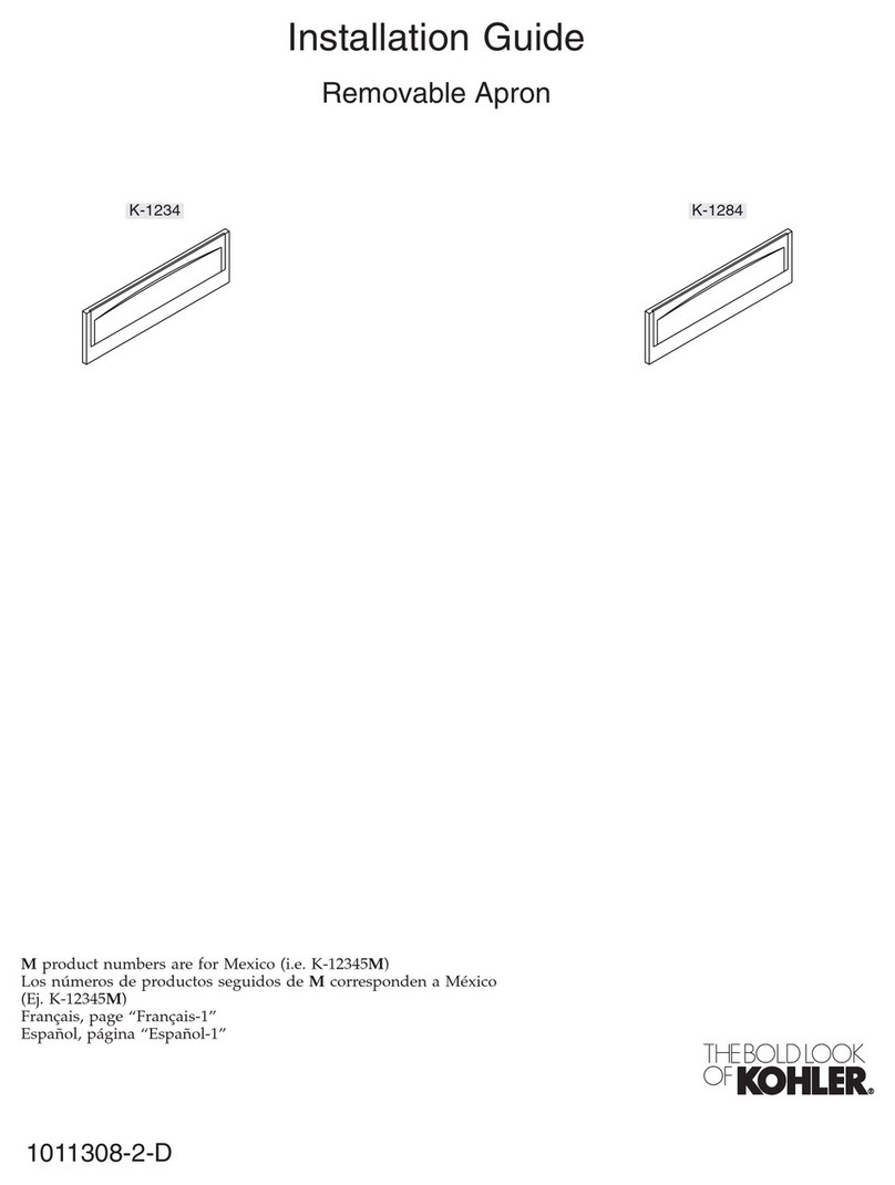 Kohler K-1234 installation guide