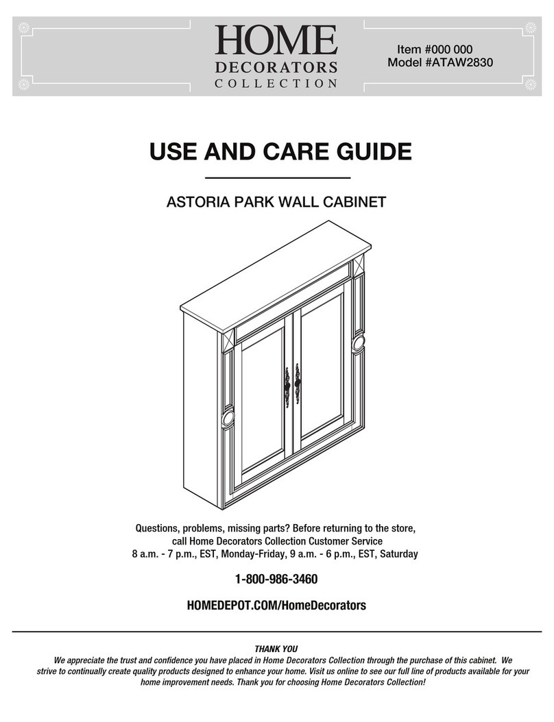 Home Decorators Collection ATAW2830 User manual Home Decorators Collection ATAW2830 User manual
