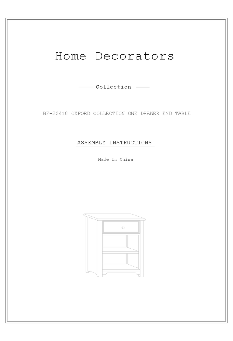 Home Decorators Collection BF-22418 User manual