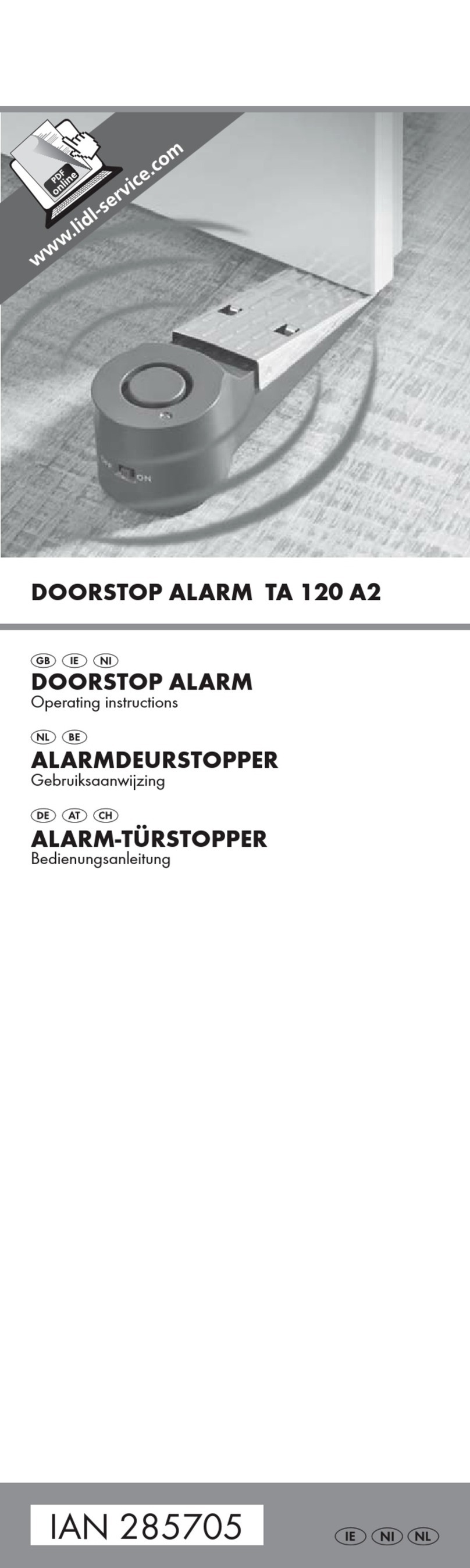 Lidl Service TA 120 A2 operating instructions