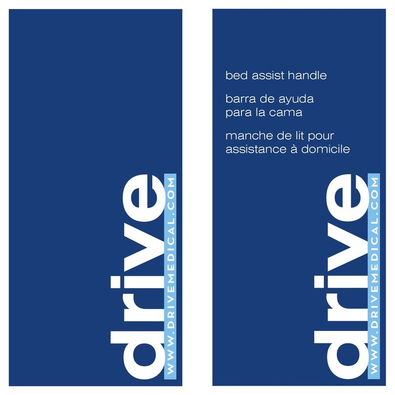 Drive Medical Bed Assist Handle installation instructions