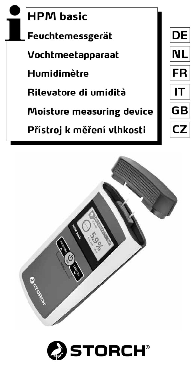 Storch HPM basic User manual