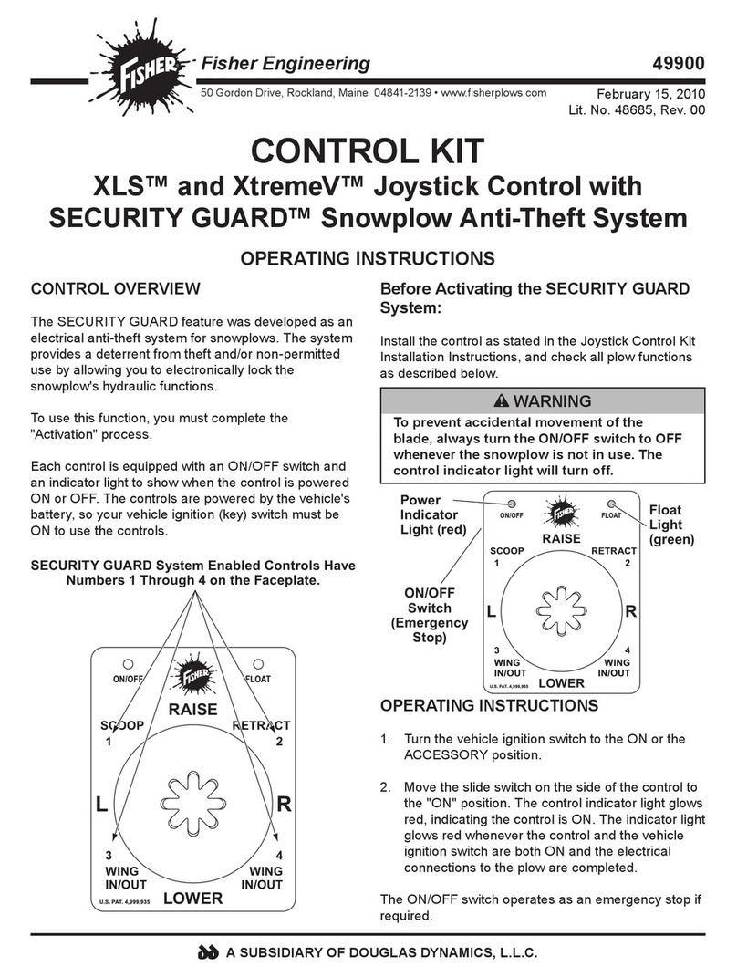 Fisher SECURITY GUARD XLS operating instructions