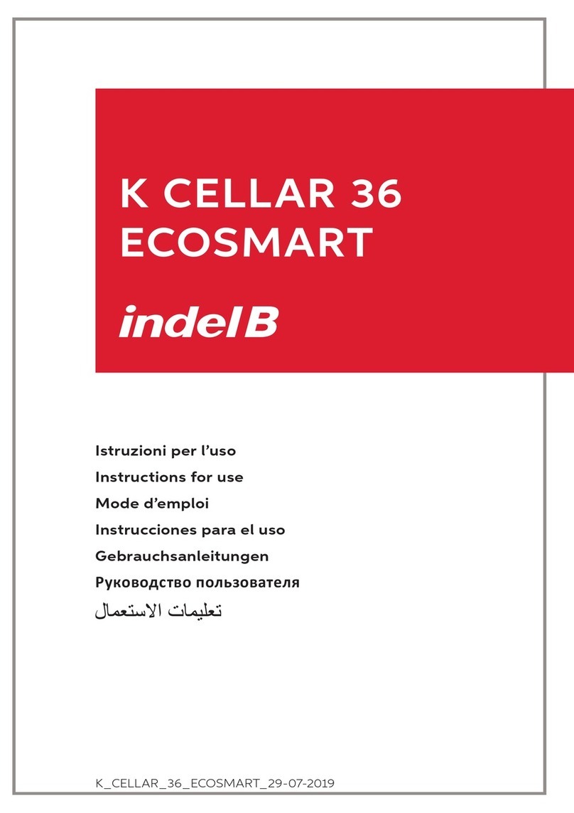 Indel B WINE K CELLAR 36 ECOSMART Instructions for use