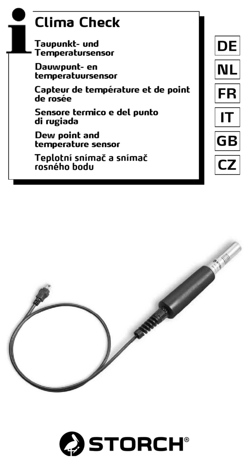 Storch Clima Check manual