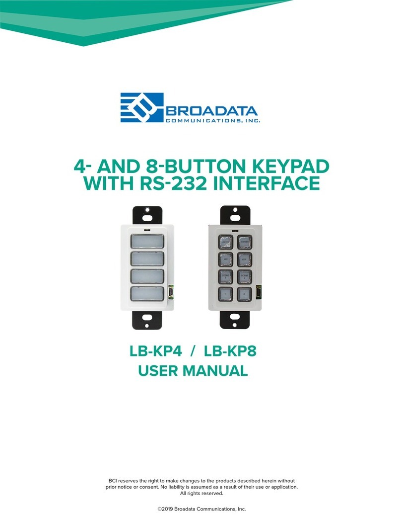 Broadata Communications LB-KP4 user manual