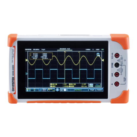 GW Instek GDS-200 Series SAFE MODE FIRMWARE UPDATE MANUAL