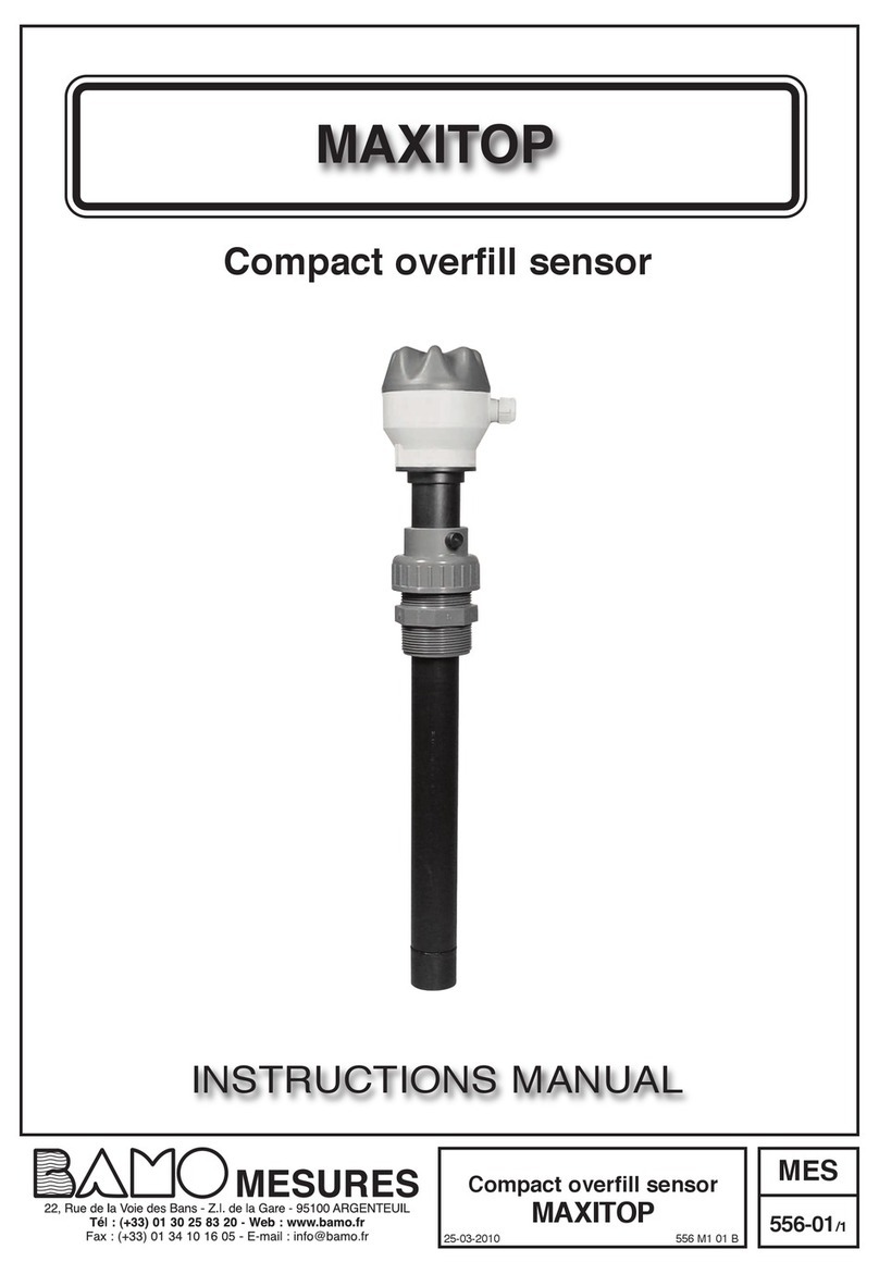 Bamo MAXITOP instruction manual
