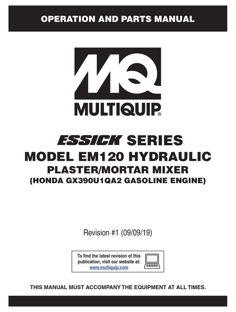 MULTIQUIP EM120 Guide