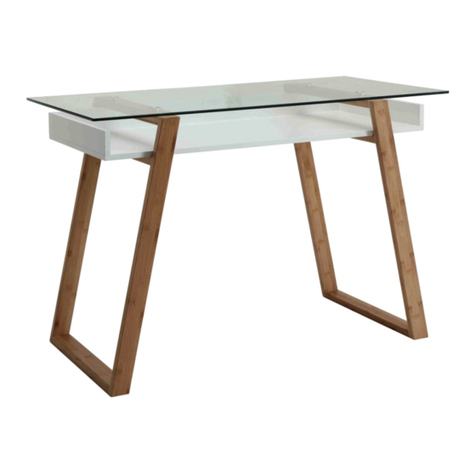 convenience concepts Oslo Sundance Desk Assembly instructions convenience concepts Oslo Sundance Desk Assembly instructions