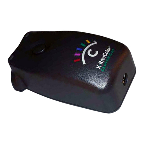 X-Rite X-RiteColor DTP34 User manual