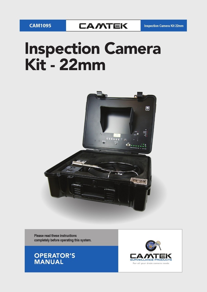 Camtek CAM1095 Operator's manual