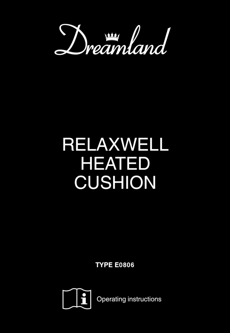 Dreamland Relaxwell operating instructions