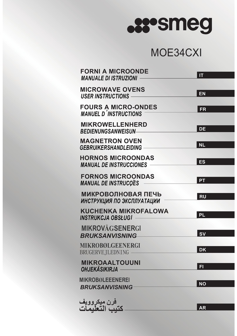 Smeg MOE34CXI User instructions
