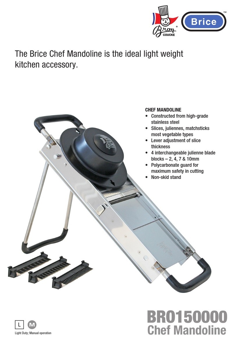 Brice BRO150000 User manual