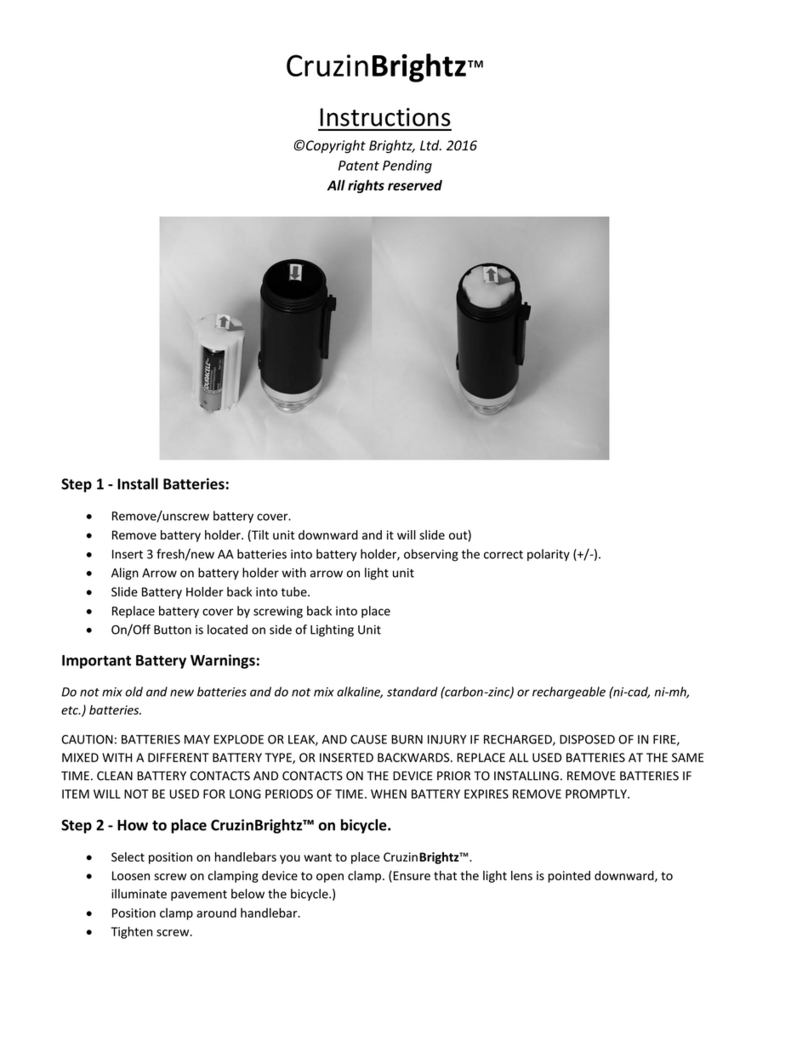 Brightz CruzinBrightz instructions