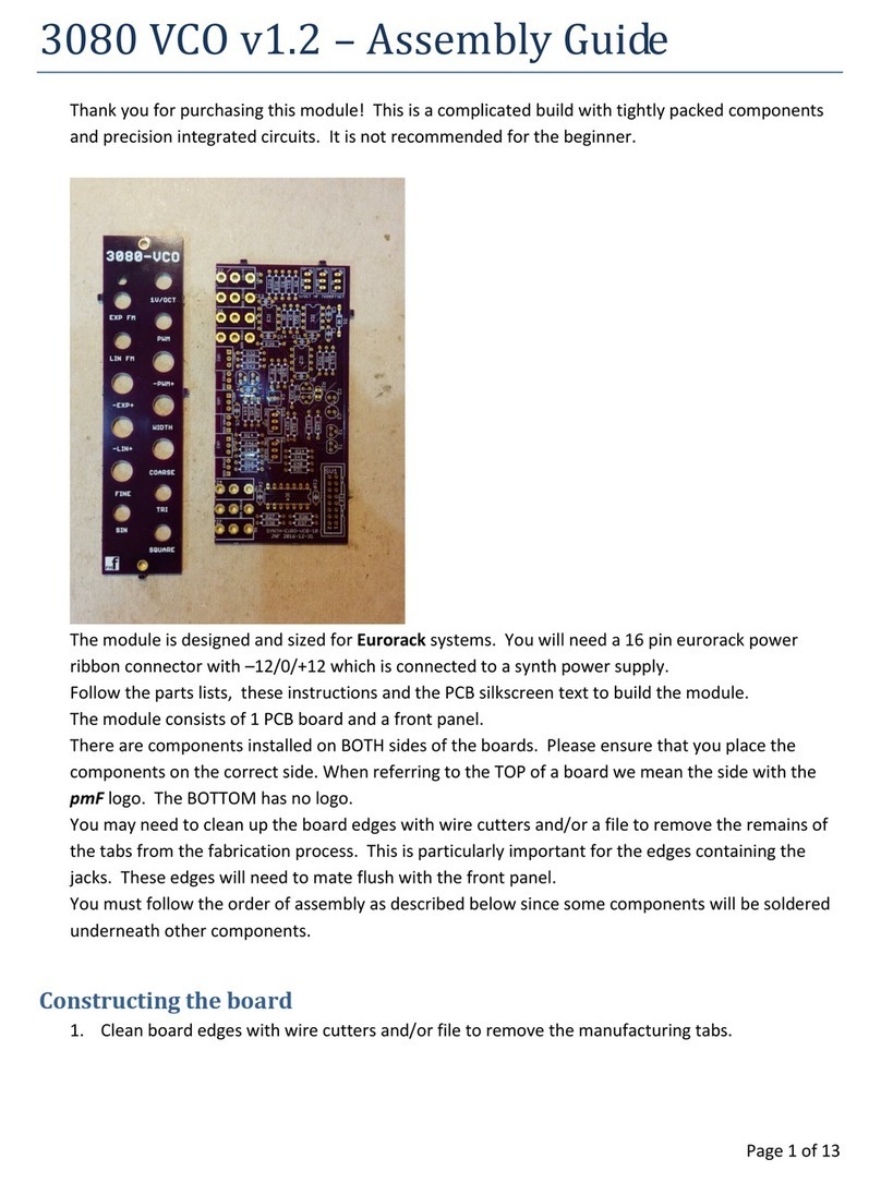 PMFoundations 3080 VCO v1.2 Assembly guide