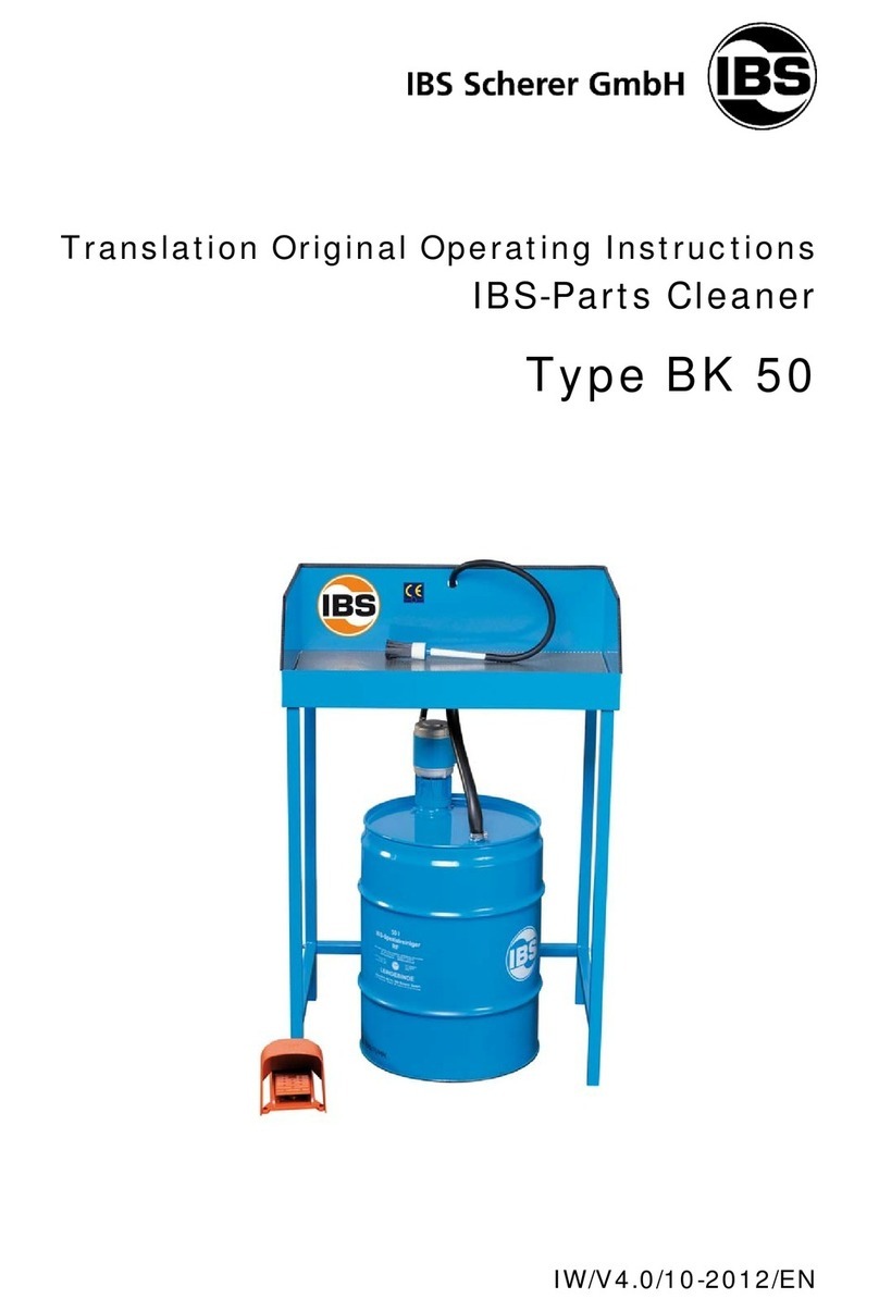 IBS BK 50 operating instructions